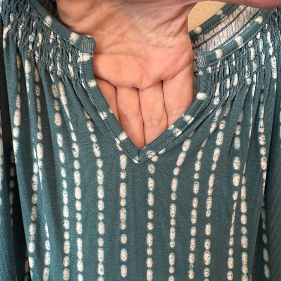 NWT Wonderly Teal Tiered Tank Top w/Sleeveless Design  XXL/PETITE  #CL - Picture 2 of 9